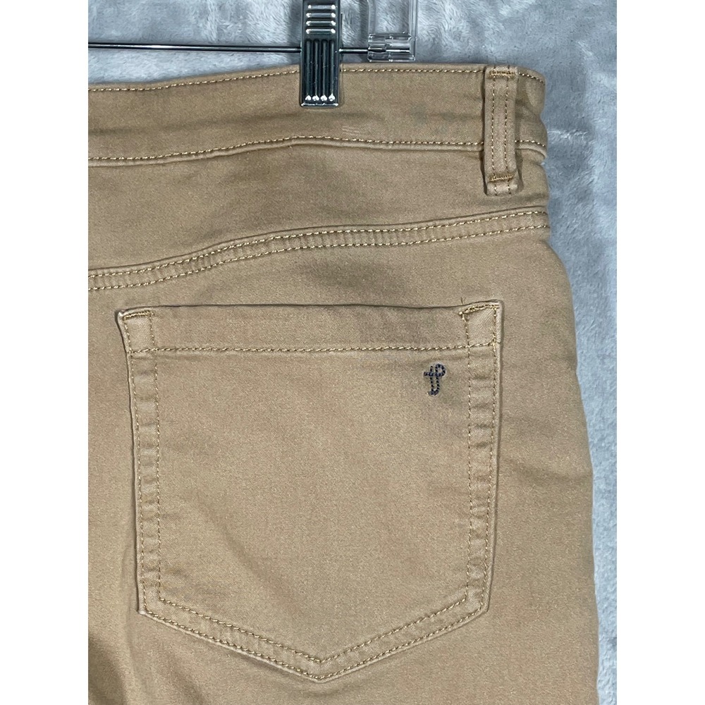 The Perfect Jean NYC Denkhaki Slim Fit Tan Khaki Stretch Pants 38x30 J09V1DDK